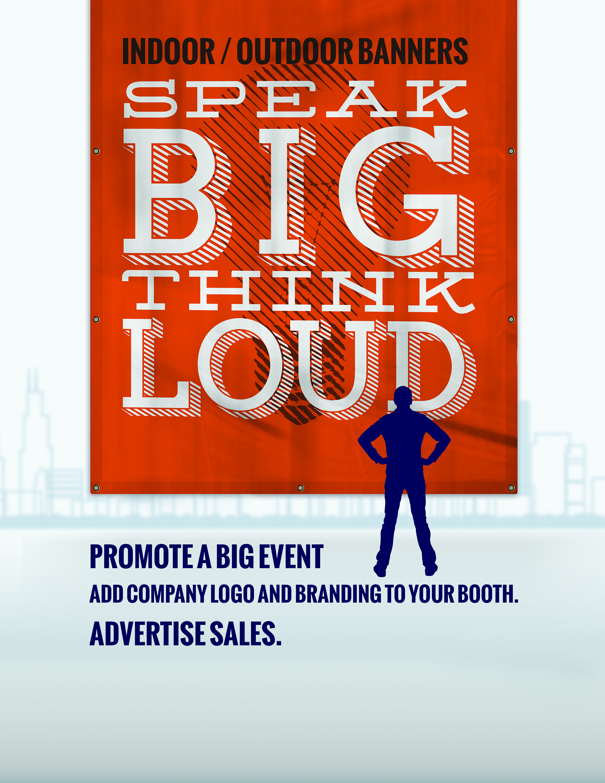 Solid Vinyl and Mesh Banners - Matte - Full Color Banners