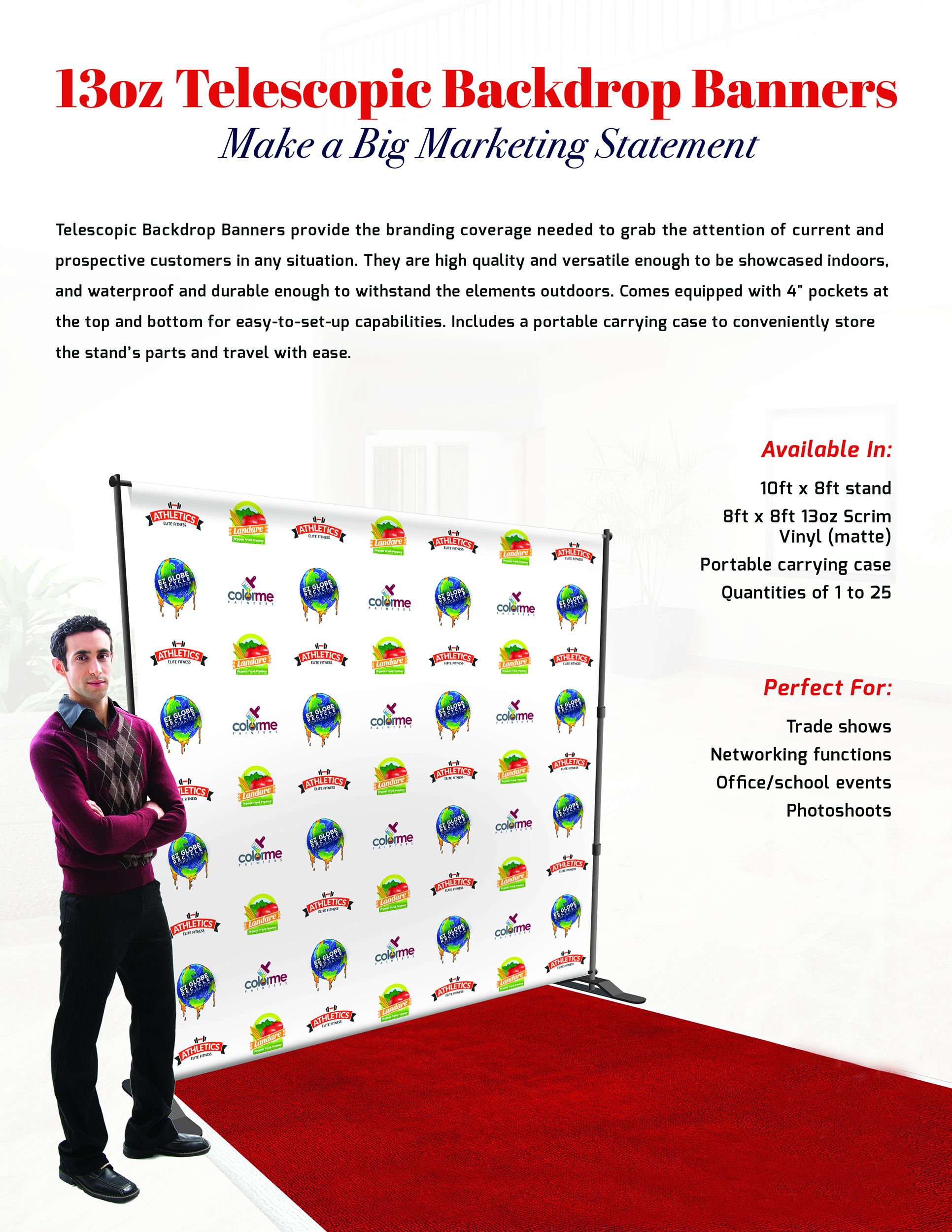 Backdrop and Banner Stands - Image 2